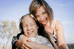 Amy mit Mama Cindy