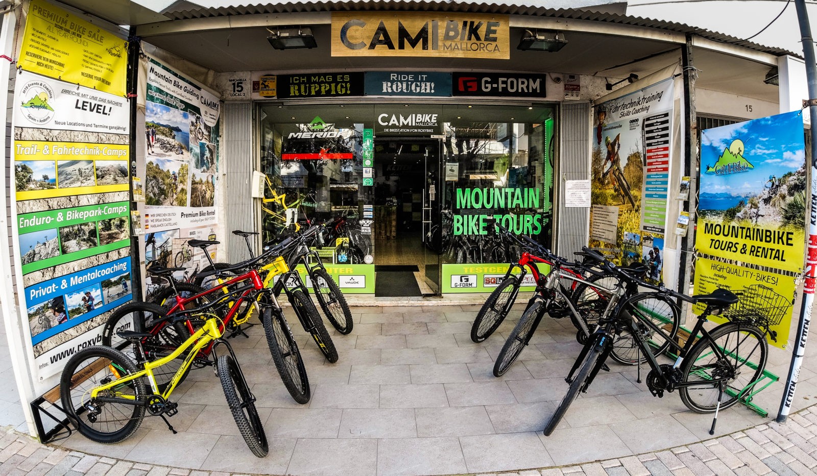 Fahrräder leihen bei Cami Bike in Cala Millor