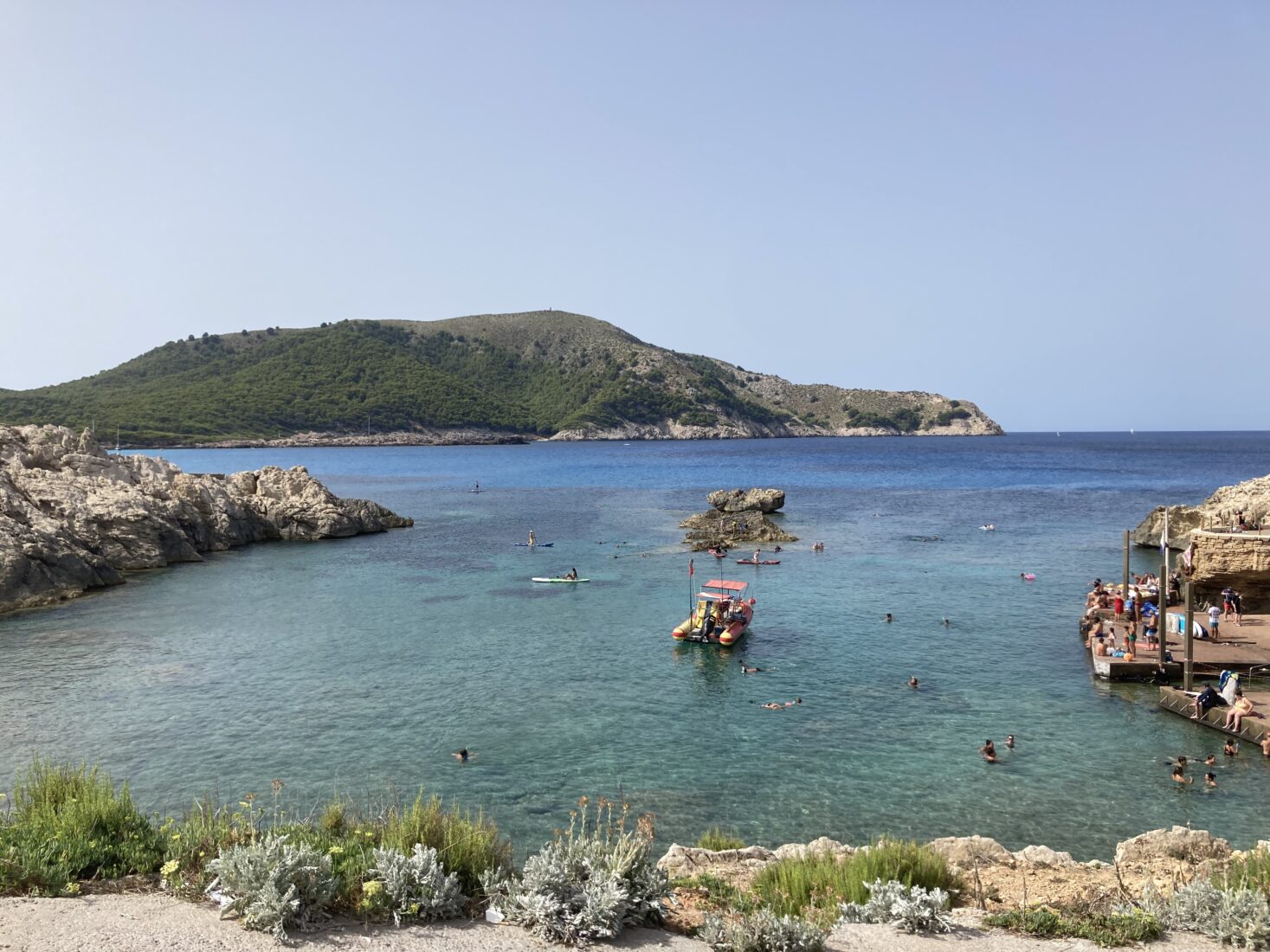 Die Taucherbucht Cala Lliteras in Cala Ratjada