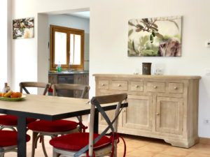 Esszimmer Finca Mallorca für 22 Personen Can Agustin