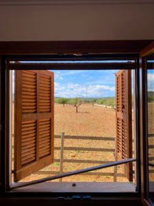 Urlaub währen Corona: Der Blick aus der Ferienwohnung entschädigt für alles