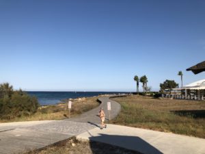 Holzpfad-zur-Sa-Punta-in-Sa-Coma Mallorca