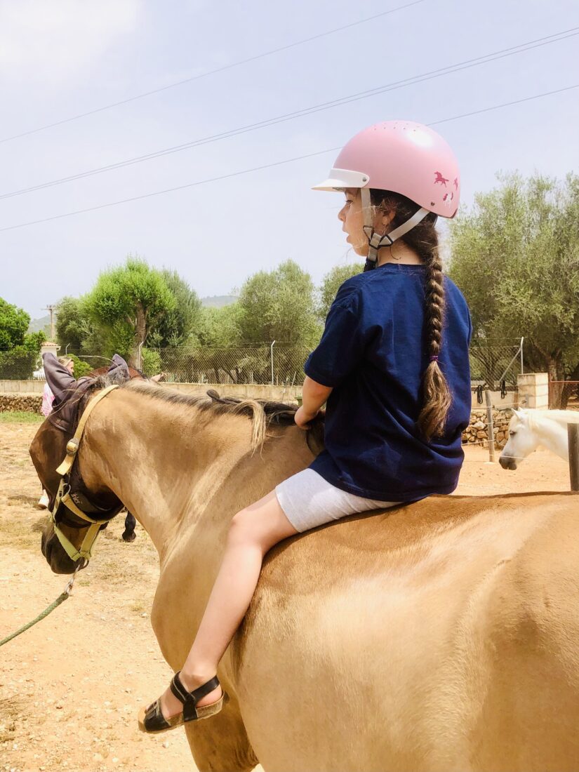 Ohne Sattel auf dem Pferd ist es am schönsten zu reiten