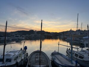 Hafen Cala Ratjada im Winter