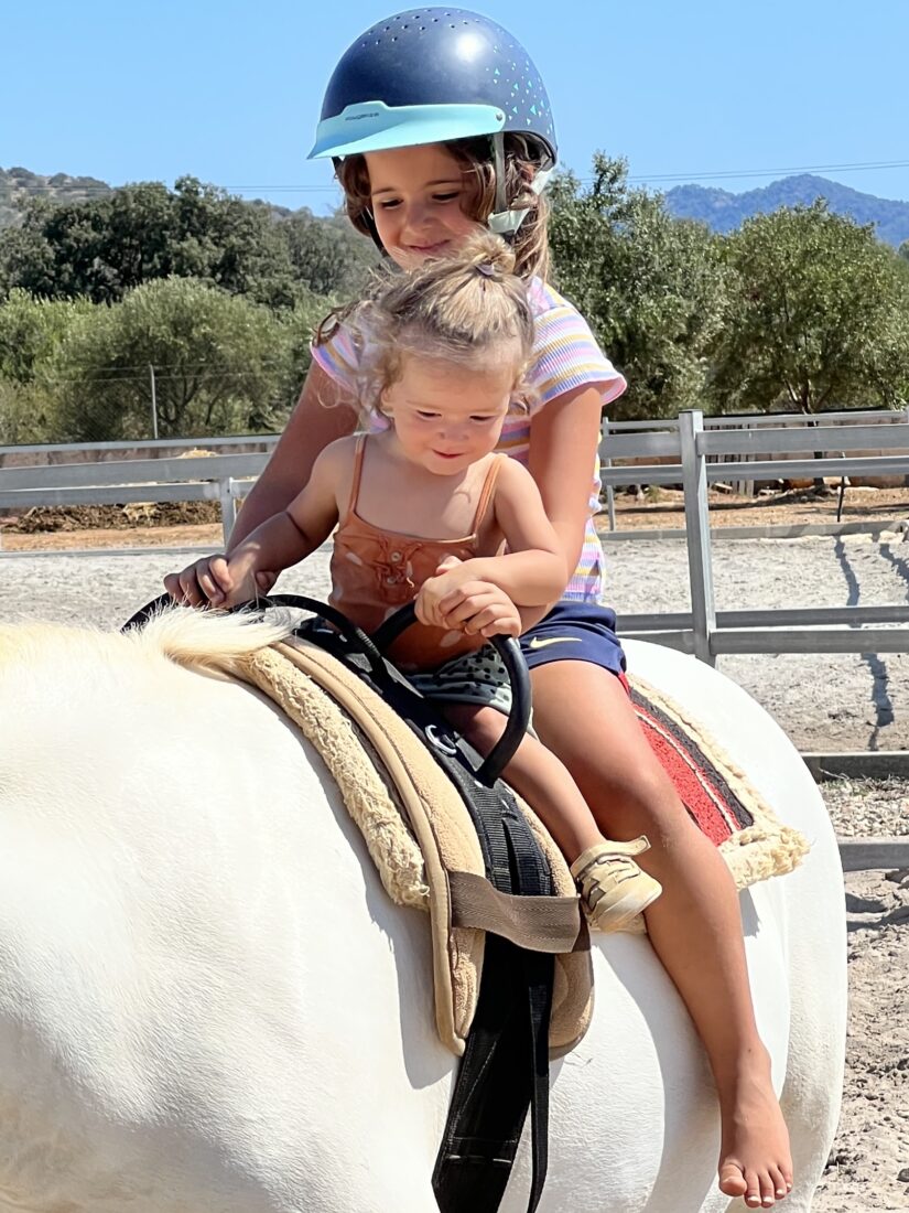 Ponyreiten für Geschwisterkinder auf Mallorca