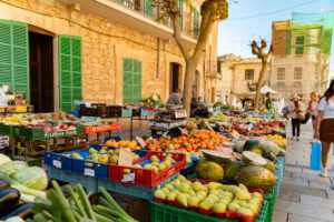 Markttag in Mallorca