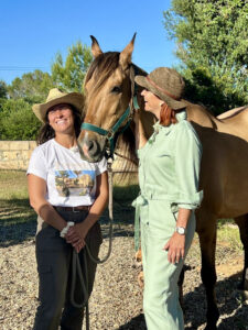 Coachin Amelie mit Pascale Menzi