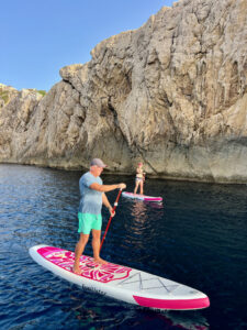 Mit dem Stanup Paddleboard die Küste von Mallorca erkunden