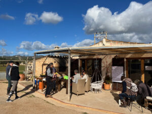 Paella am Sonntag bei Traumwetter