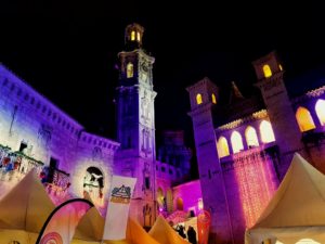 Weihnachtsmarkt im Pueblo Español in Palma