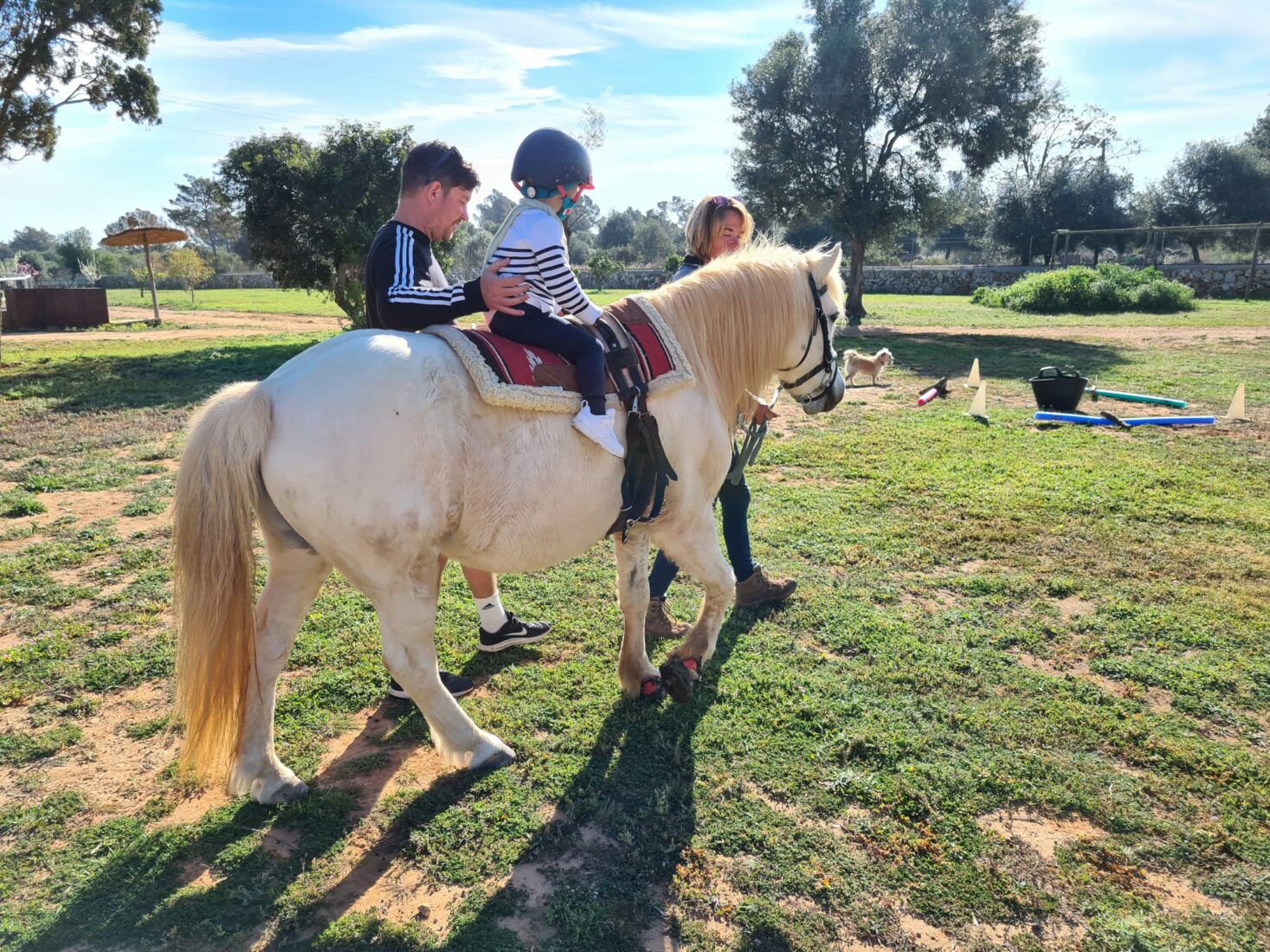 Reittherapie für Kleinkinder