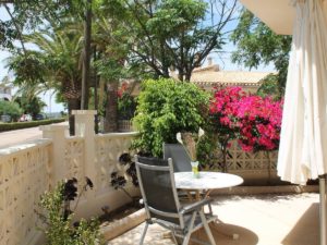 Außenbereich / Terrasse Ferienwohnung S'Illot Mallorca